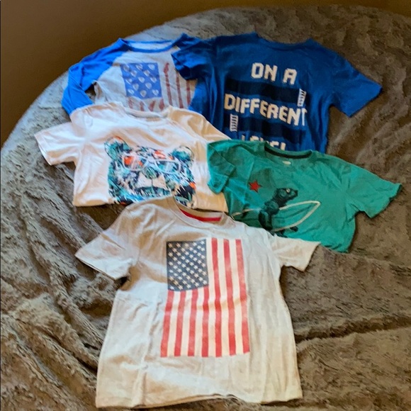 Lot (5) boy’s GAP/Old Navy t-shirts- size XL! - Picture 1 of 6